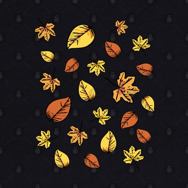 Autumn Leaf collage by RosArt100